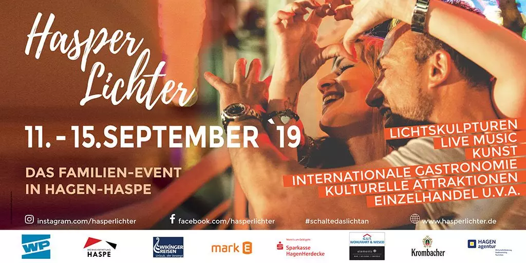 Plakat Hasper Lichter 2019