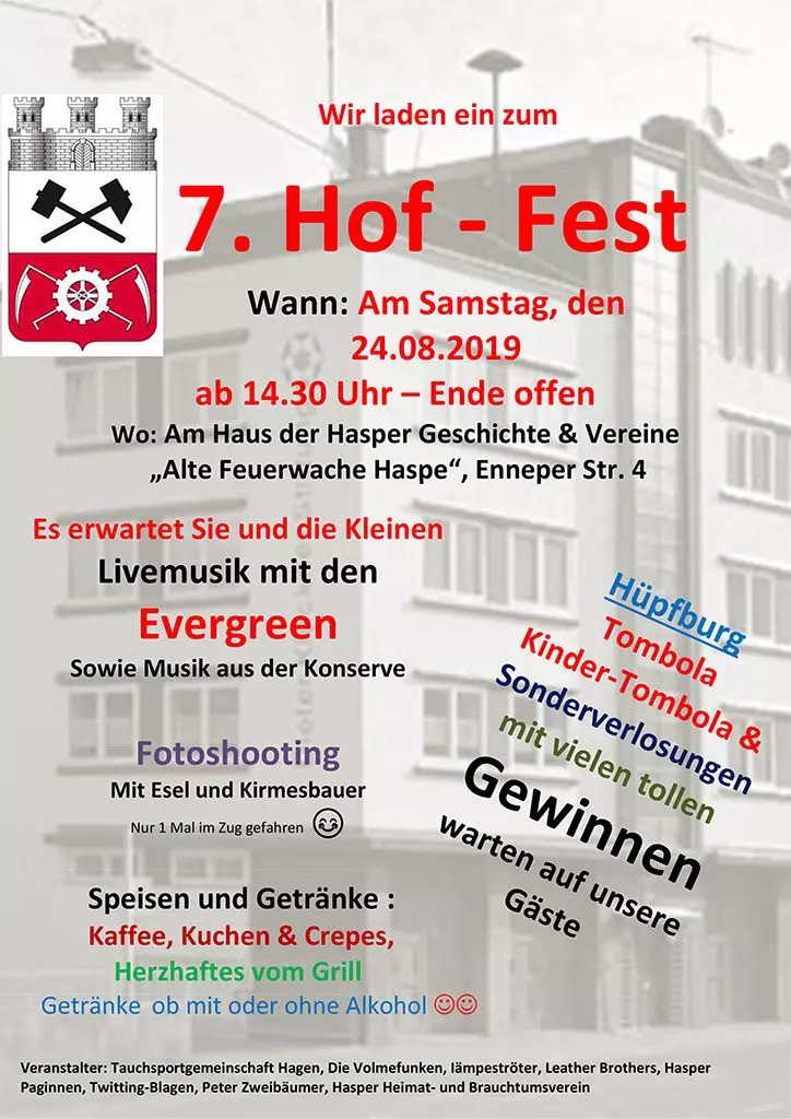 Plakat 7. Hof-Fest