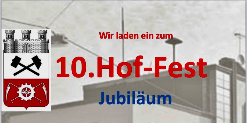 Einladung zum 10. Hof-Fest